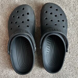 CROCS Black Slip-On Shoes